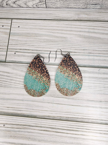 Leopard Pattern Earrings