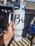 Rhinestone Name Tumbler