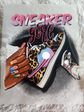 Sneaker Girl Cheetah Print