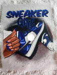 Sneaker Girl Blue