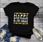 Happy Juneteenth Womens Shirt