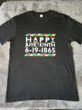 Happy Juneteenth Womens Shirt