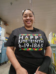 Happy Juneteenth Womens Shirt